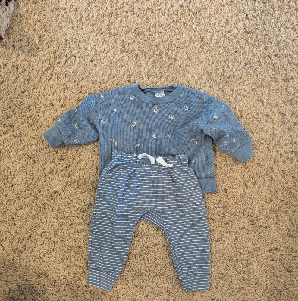 Carter's Blue Kids Matching Set